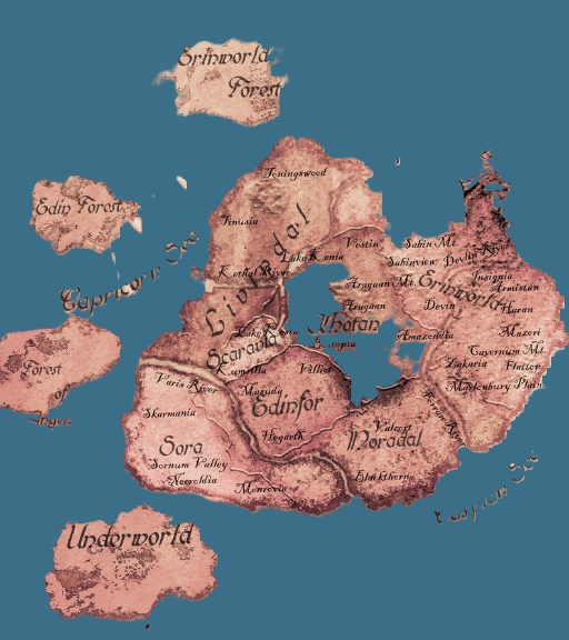 Map of the Seven Worlds
