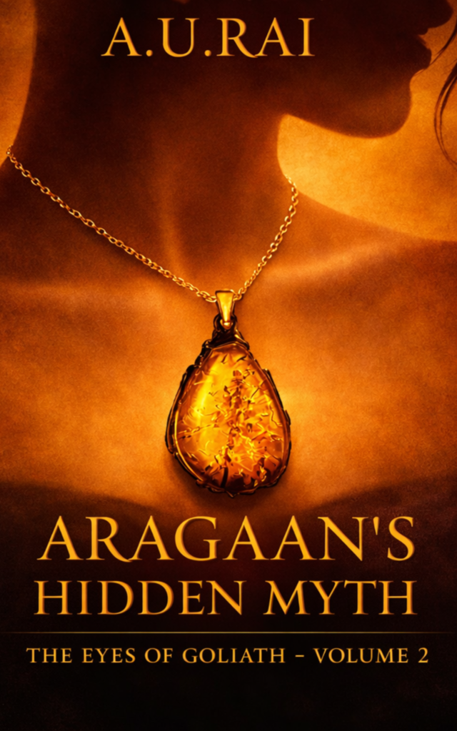 Book cover for Aragaan’s Hidden Myth by A.U. Rai